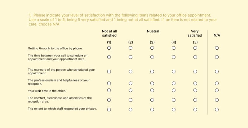 CSAT survey questionnaire3