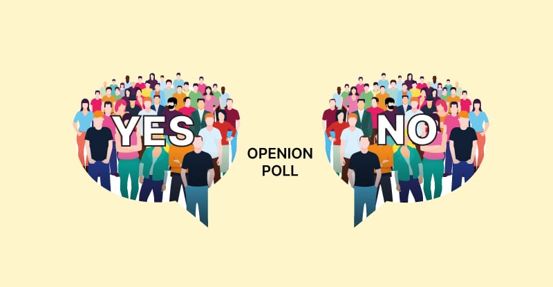 Der Zweck von Meinungsumfragen