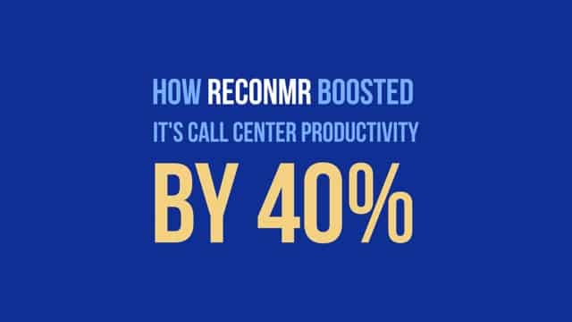 Comment ReconMR a augmenté sa productivité de 40 % et s'est étendu à 5 centres d'appels avec Voxco Comment ReconMR