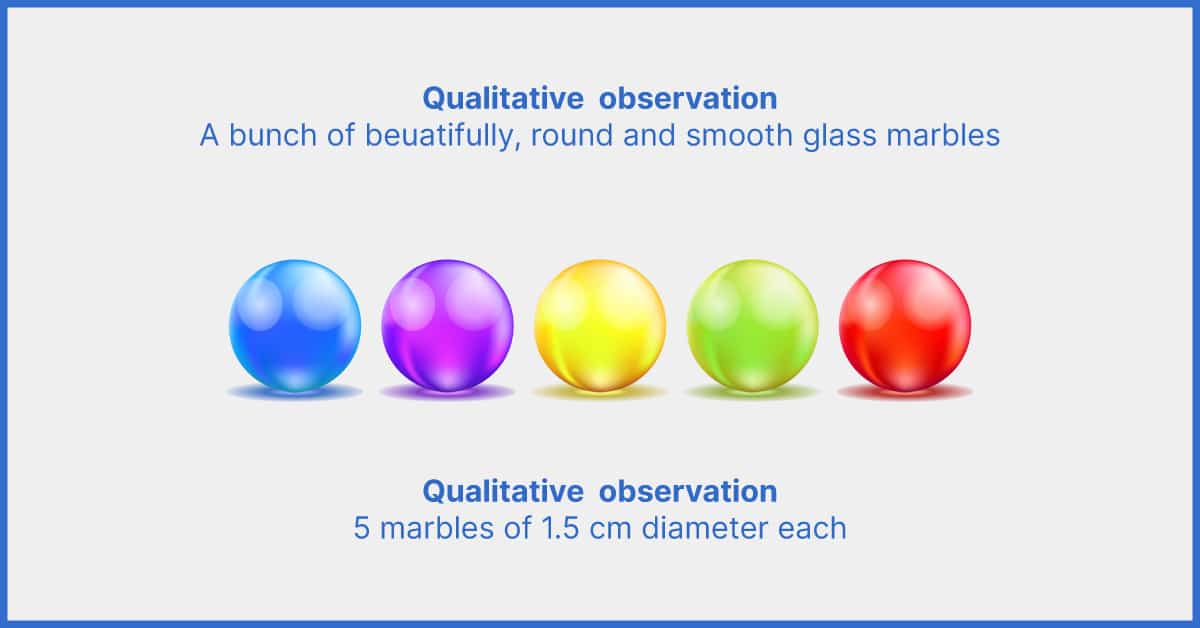 Quantitative observation 2 2