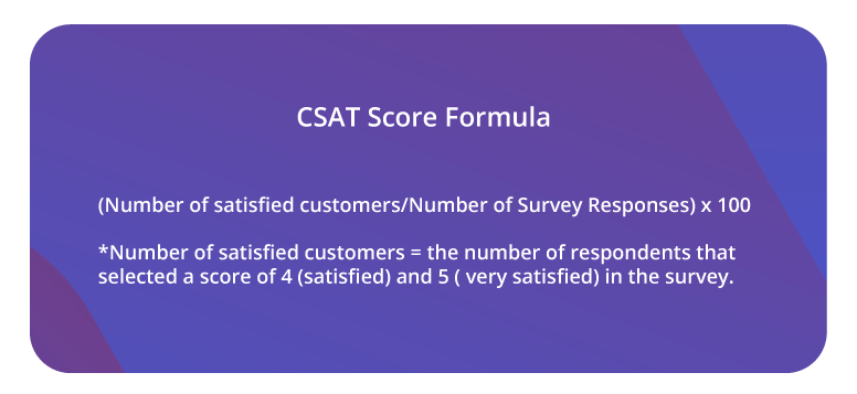 What is CSAT Score? Definition, Formula, and More What is CSAT score