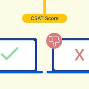 What is a CSAT score1