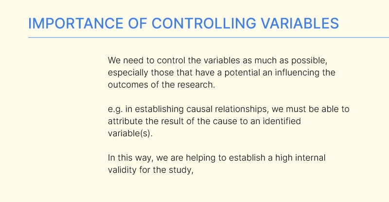 Control Variables4