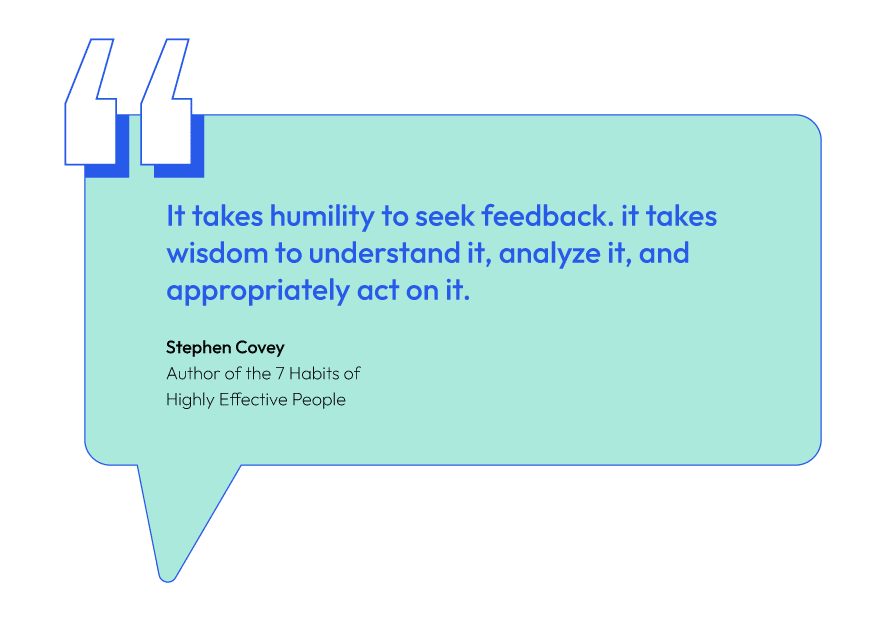 Acting on feedback Acting on feedback