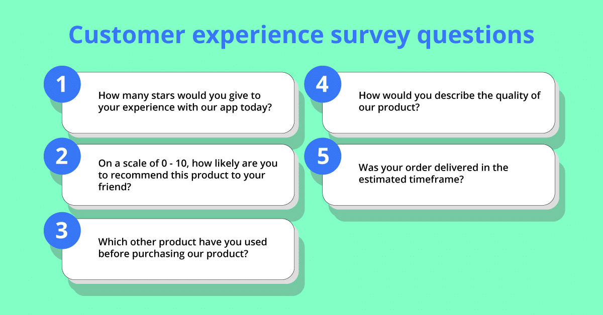  30 Customer Experience Survey Questions to Ask your Customers - Voxco customer experience survey questions (700 MSV