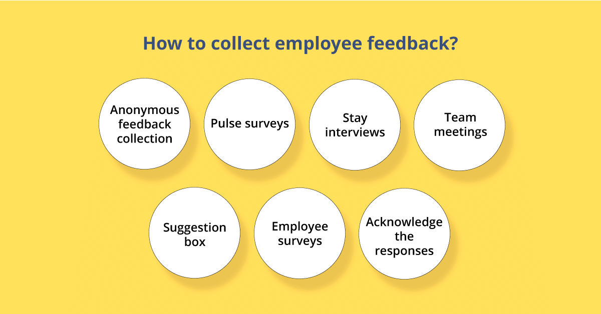 How to collect employee feedback? Data Visualization