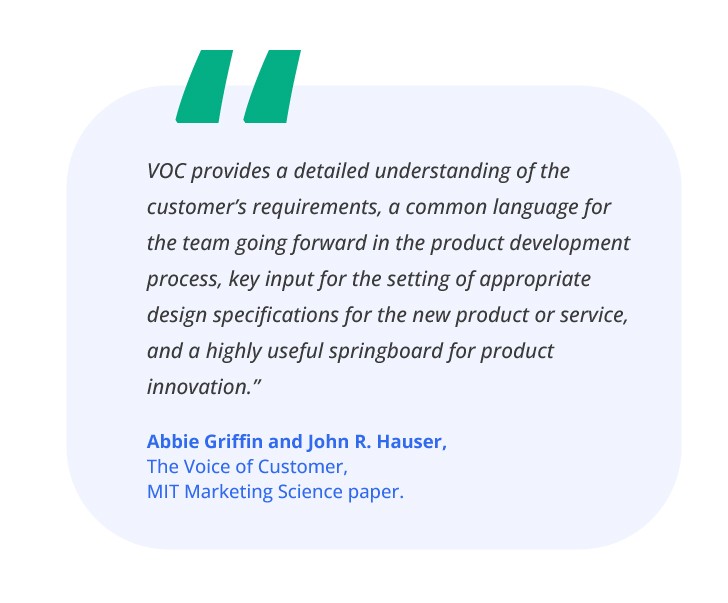 Why is the voice of customer important? - Duplicate