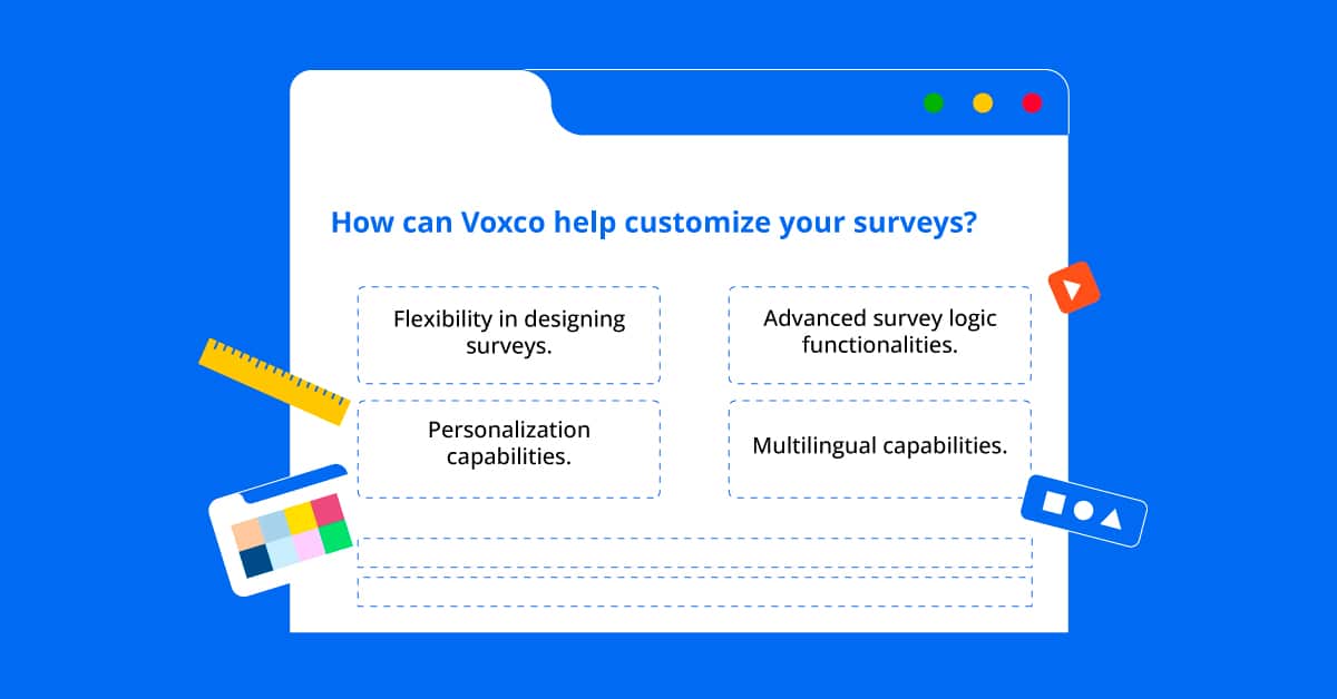 Custom Surveys: How Voxco Can Help You Tailor Your Research Work Life Balance Questionnaire
